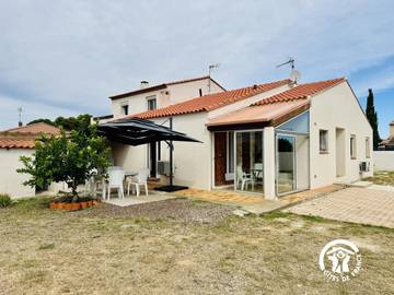 Gîte pour 4 personnes, avec terrasse à Sigean
