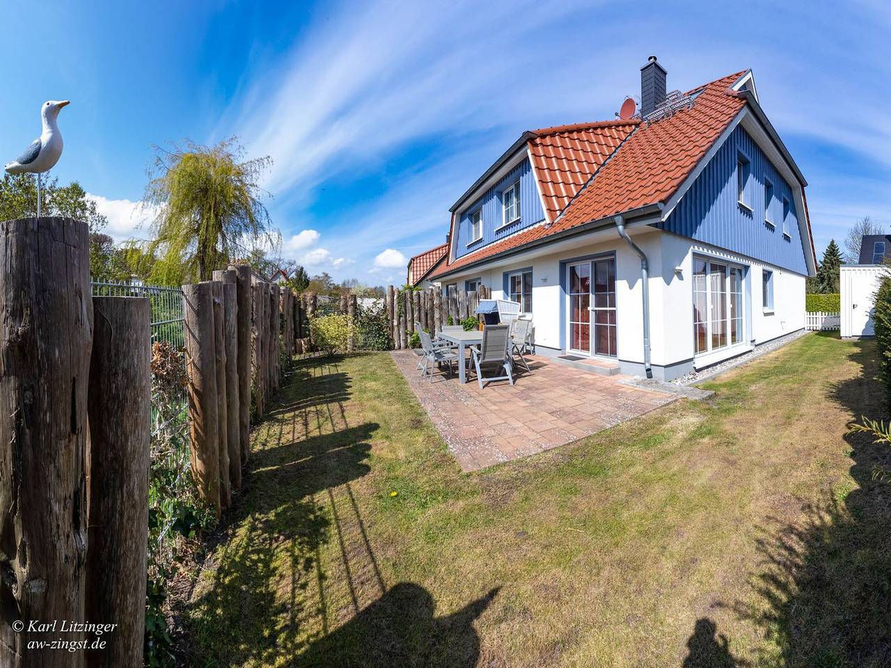 Top Ferienhaus, zentral, ruhige Lage, geräumig, hell, Sauna, 5 x Tv, Strandkorb. in Zingst, Fischland - Darß - Zingst