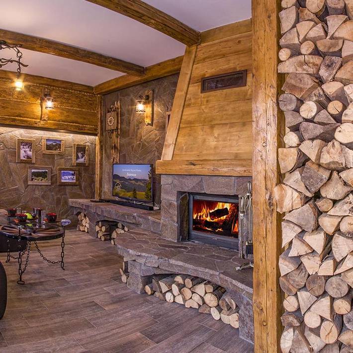 Apartament wakacyjny dla 4 osób, z taras i widok oraz sauna, zwierzęta dozwolone w Jaworki