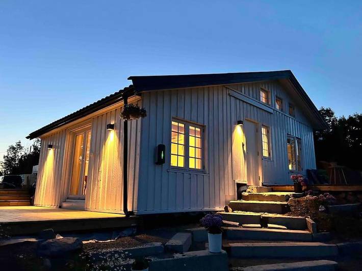 Ferienhaus für 4 Personen, mit Terrasse und Ausblick sowie Garten - 1