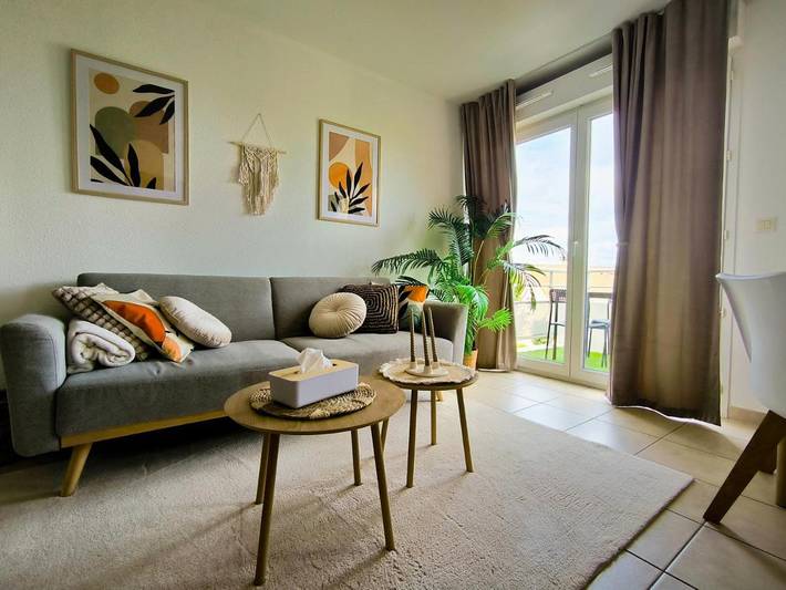 Appartement de vacances pour 5 personnes, avec balcon, animaux acceptés à Le Mans