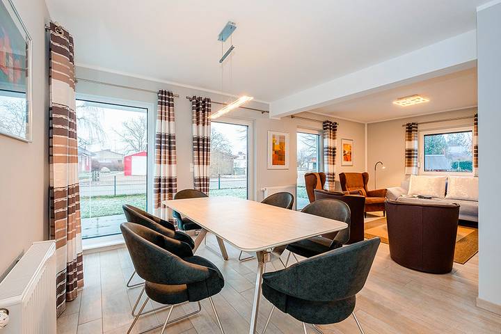 Ferienhaus für 6 Personen, mit Sauna und Garten sowie Terrasse an der Müritz - 4