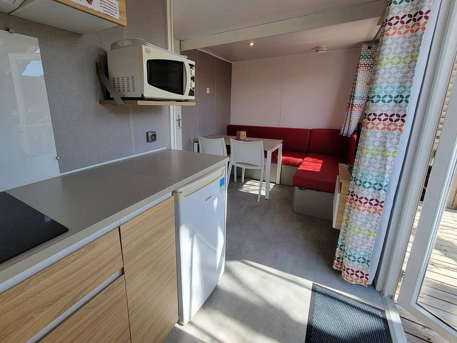 Camping Les Iles - Mobilhome 4 personnes - Mobil-Home Adriatique - 1 chambre in Pénestin, Côte des Mégalithes
