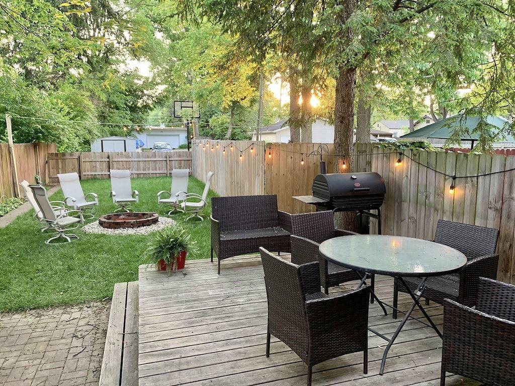 *King Bed*Broad Ripple*Near Downtown*Bonfire*Patio in Indianapolis, Indiana