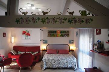 Gîte pour 4 personnes, avec jardin et balcon à Champillon