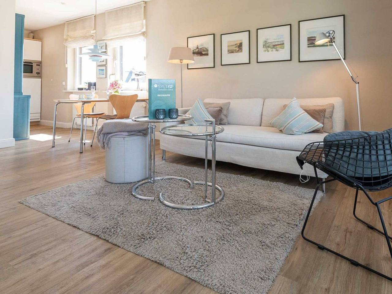 Ganze Ferienwohnung, Schloss am Meer App. 18 - 2-Zimmer-Ferienwohnung am Meer mit ca. 50 m² Wohnfläche, für 2 Personen in Wenningstedt, Sylt