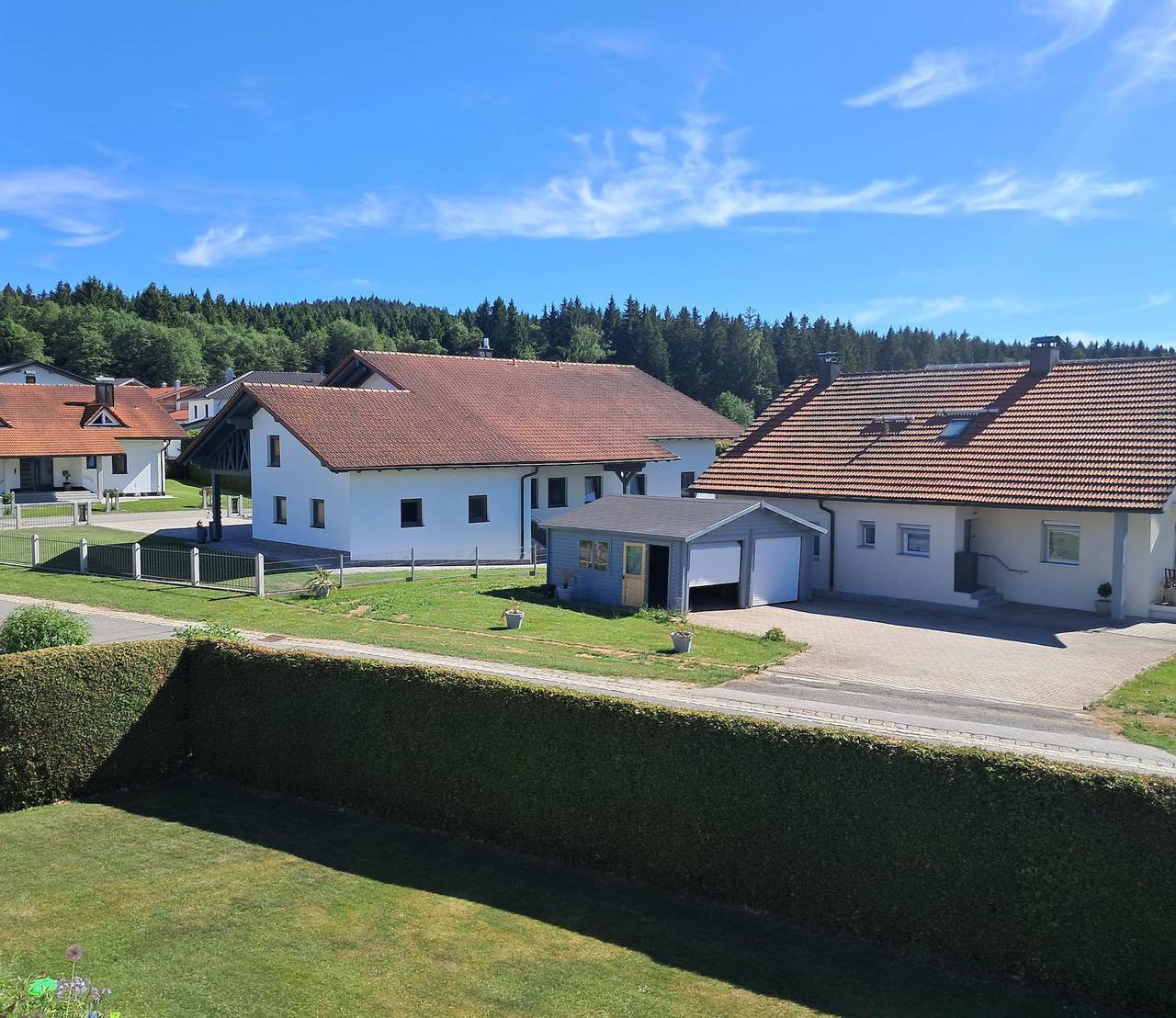Ganze Wohnung, Haus Probst - Ruhige Ferienwohnung mit Ausblick auf die Berge in Bischofsmais, Ostbayern