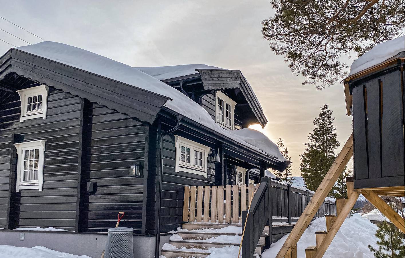 Ferienhaus für 6 Personen mit Terrasse in Bjorli, Lesja