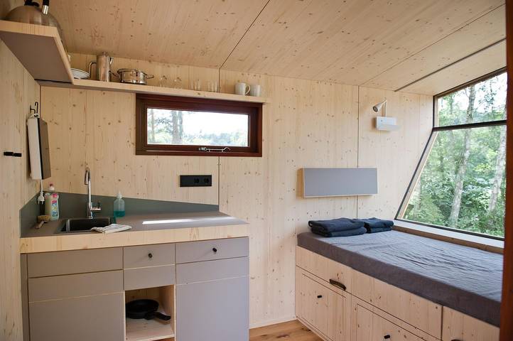 Ferienhaus für 2 Personen, mit Terrasse und Ausblick sowie Seeblick in Kreis Herzogtum Lauenburg - 2