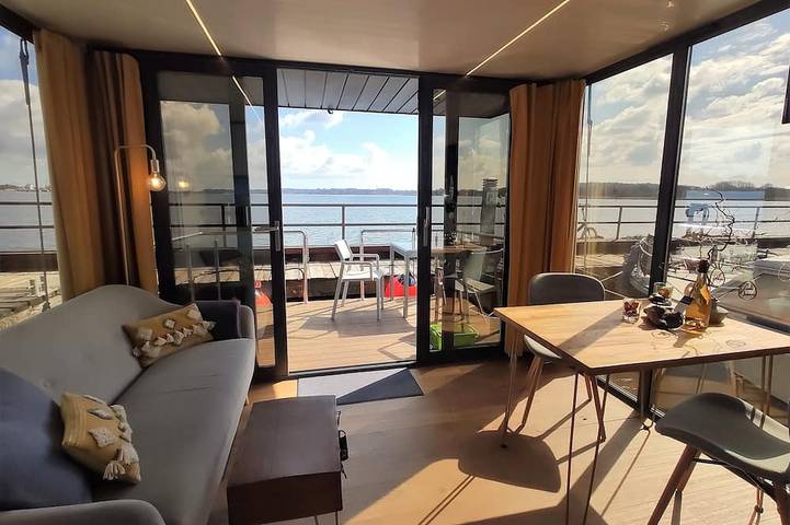 Hausboot für 2 Personen, mit Terrasse in Schleswig - 4