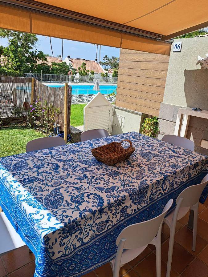 Villa pour 7 personnes, avec jardin ainsi que piscine et vue à Maspalomas - 4