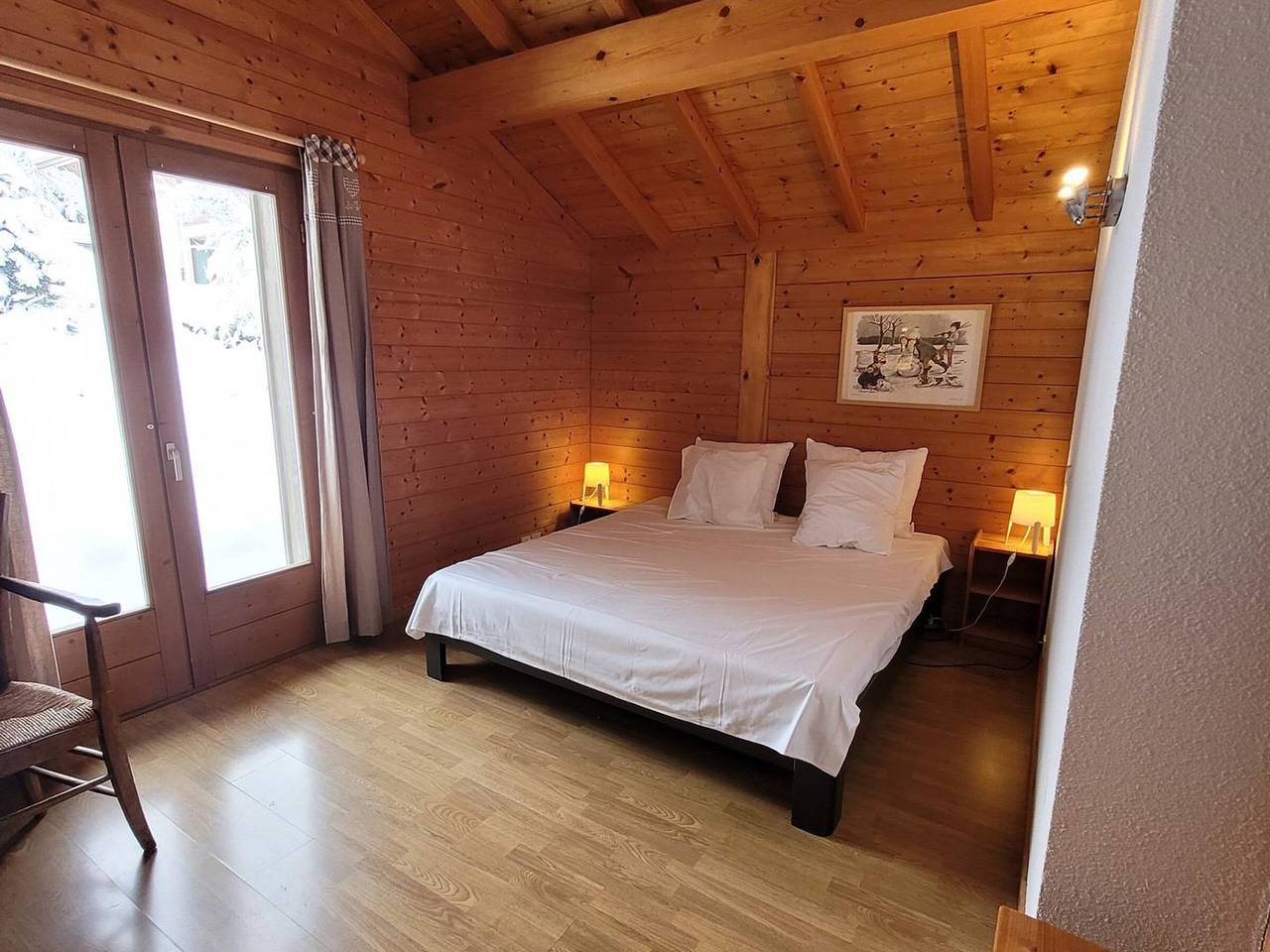 Helles Chalet am See, 80m von Pisten, Familienruhe in Les Gets, Les Portes du Soleil
