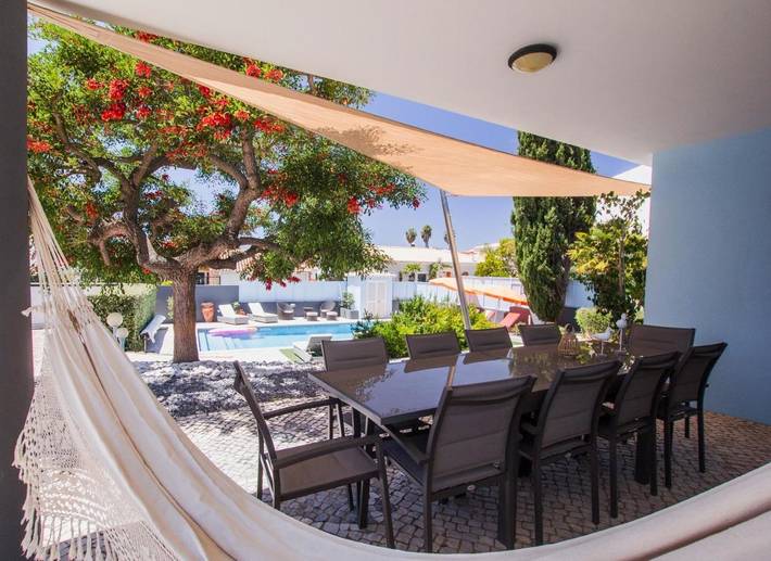 Ferienhaus mit Meerblick für 10 Personen, mit Garten und Ausblick sowie Pool in Lagos - 4