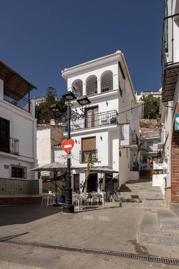Cama y desayuno para 2 personas, con Balcón y Terraza en Canillas de Aceituno