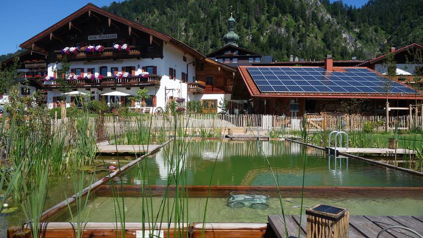 Beim Nuihausa - Economy Einzelzimmer mit Dusche/Wc, Sitzecke in Reit im Winkl, Bayerische Alpen