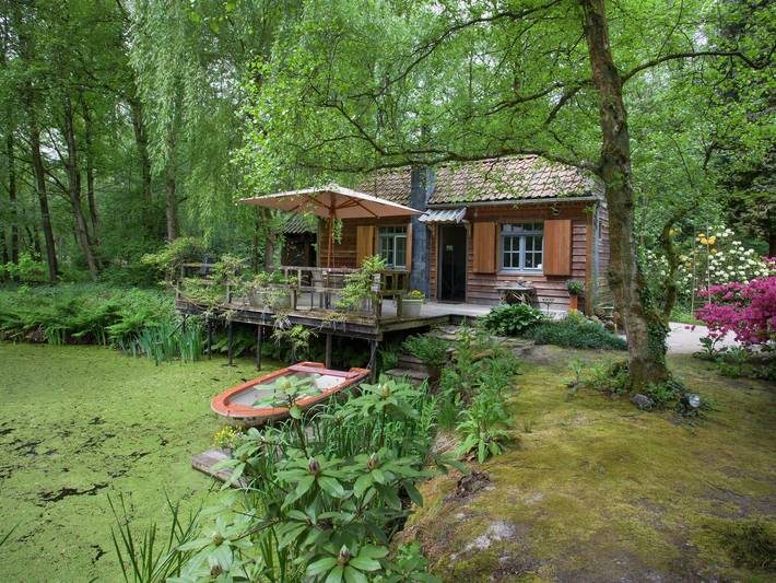 Chalet für 2 Personen, mit Terrasse, mit Haustier in Belgien