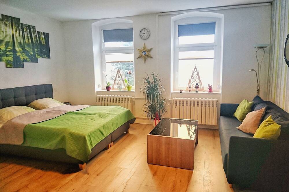 Ganze Wohnung, Moderne Ferienwohnung Peter 4 Personen Erholungsort Bärenstein Erzgebirge in Bärenstein, Erzgebirge