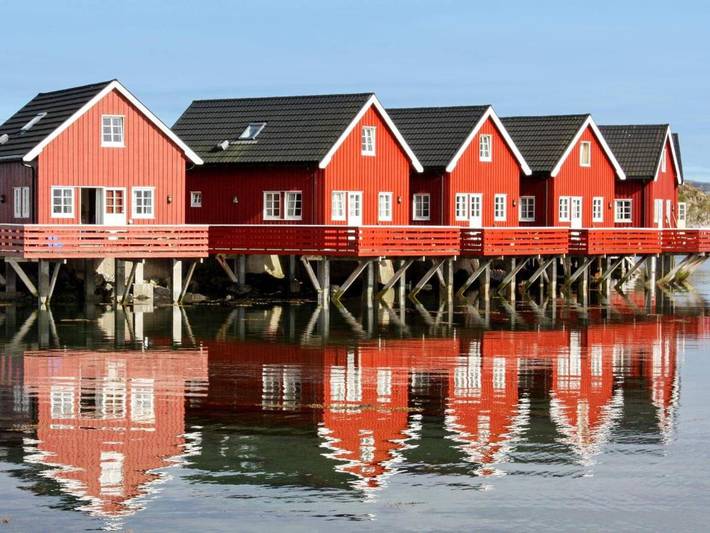 Ferienhaus für 6 Personen, mit Terrasse in Ørland