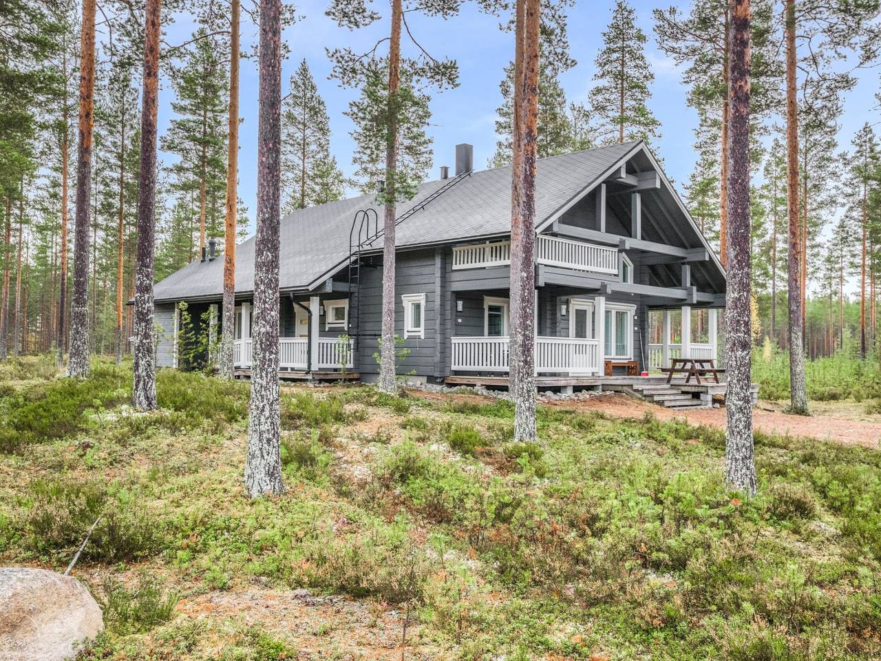 Sinisen tien helmi in Kannonkoski, Westfinnland