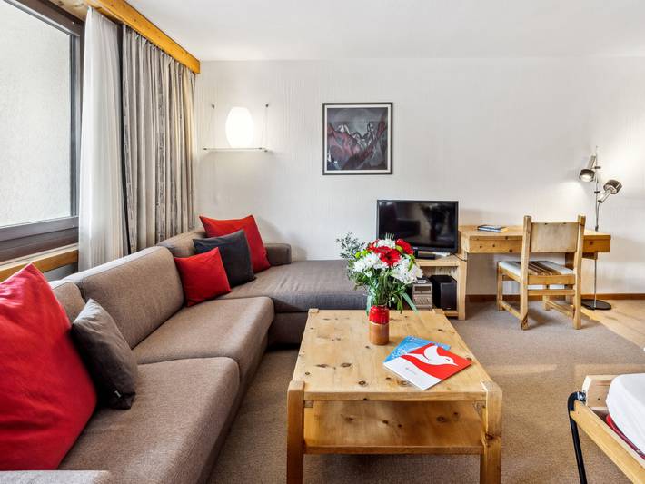 Ferienwohnung für 4 Personen, mit Sauna und Balkon sowie Ausblick in Davos - 3