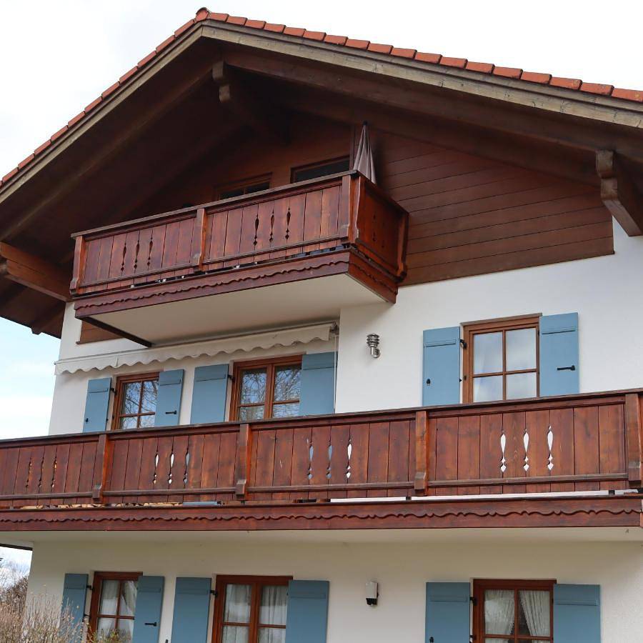Cały apartament, Fewo Bader in Ohlstadt, Das Blaue Land
