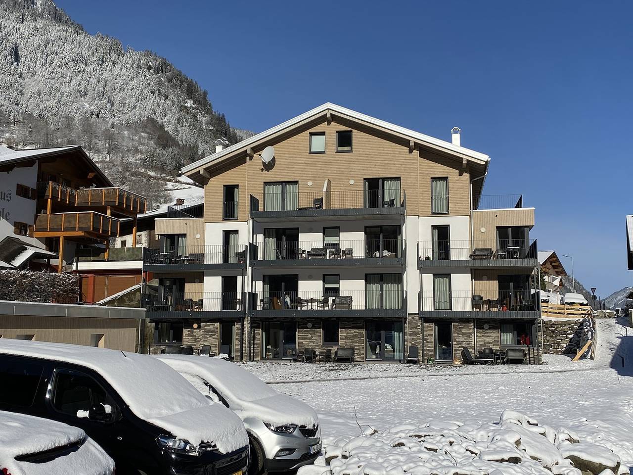 Ganze Wohnung, Uplandparcs Montafon — Stijlvol 4p appartement vlak bij skigebied in Sankt Gallenkirch (Stadt), Sankt Gallenkirch