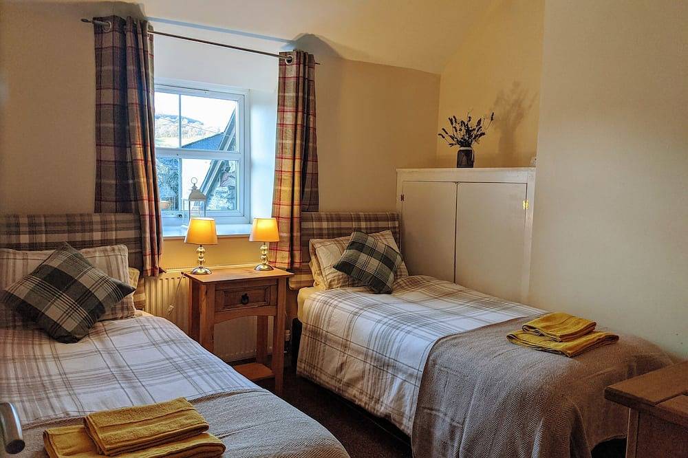Traditional Cottage with hot tub and log burner in Llandrillo, Snowdonia