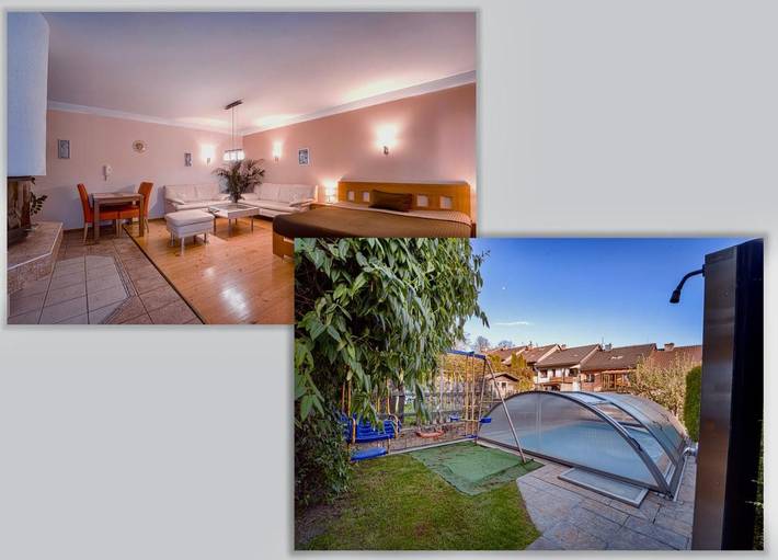 Ferienhaus für 12 Personen, mit Seeblick und Garten sowie Ausblick und Pool, kinderfreundlich - 1