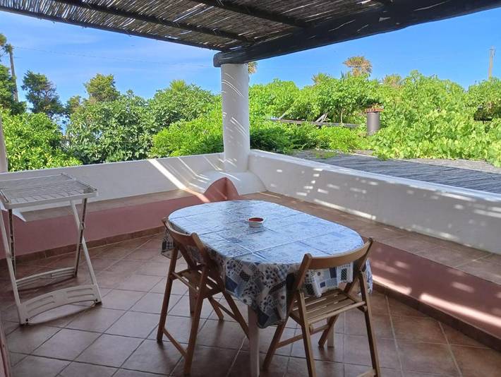 Appartamento per 2 persone, con Balcone e Terrazza nonché Panorama a Filicudi