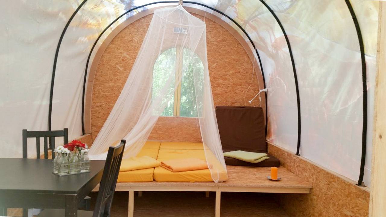 Planwagen Camp in Carinerland, Neubukow-Salzhaff