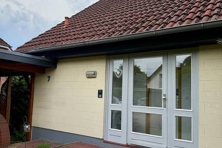 Ferienwohnung für 4 Personen, mit Garten und Balkon