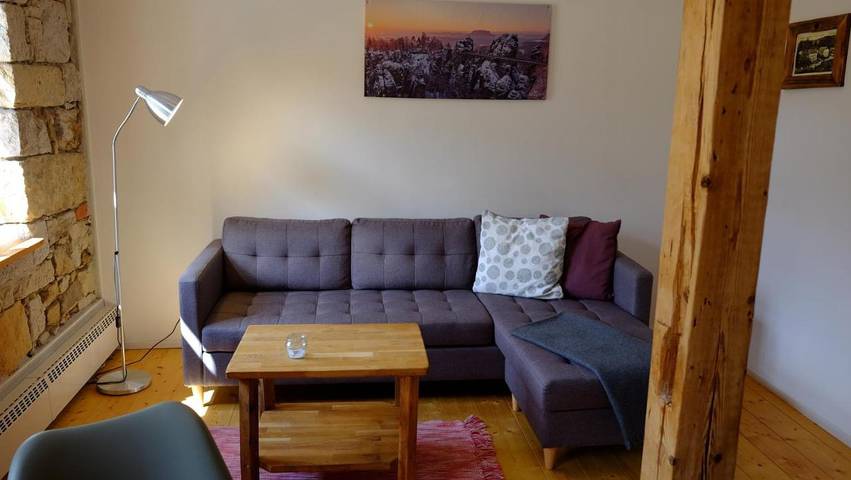 Ferienwohnung für 4 Personen, mit Ausblick in Rosenthal-Bielatal - 2