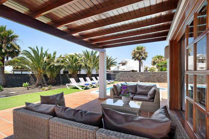 Chalet para 6 personas, con jardín, Se admiten mascotas en Lanzarote - 4