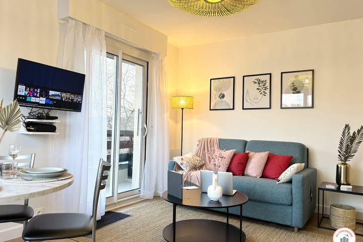 Gîte pour 4 personnes, avec balcon à Deauville - 3