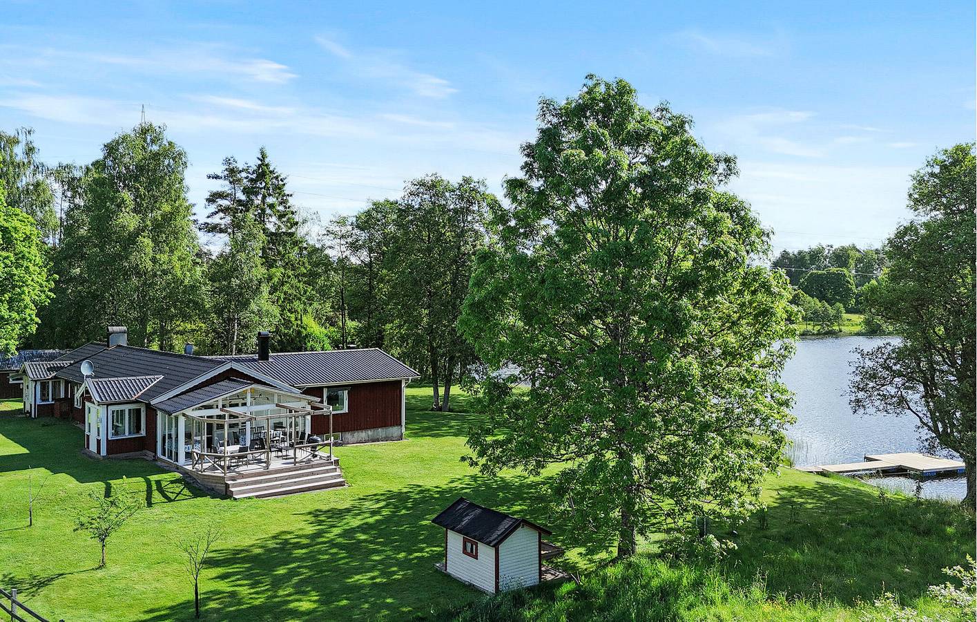 Ferienhaus für 9 Personen mit Sauna in Ambjörnarp, Visen