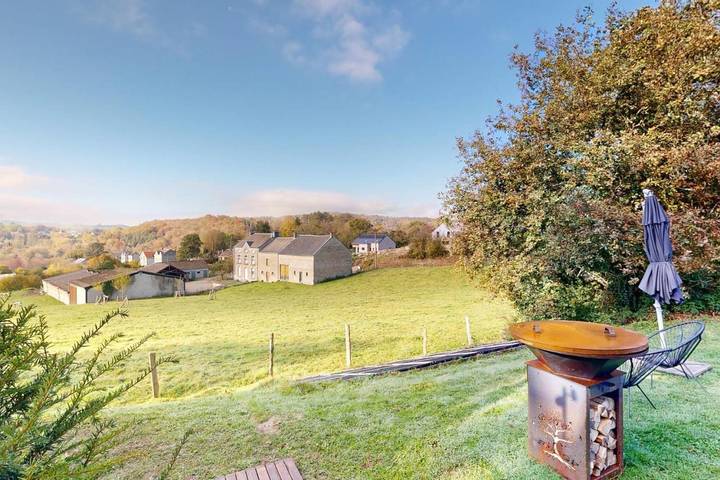 Location de vacances pour 4 personnes, avec terrasse ainsi que piscine et jardin, animaux acceptés à Ferrières (Liège) - 4