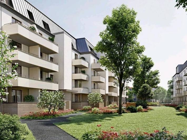 Ferienwohnung für 3 Personen, mit Garten und Ausblick in München Schwabing