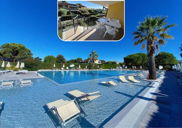 Ferienwohnung für 6 Personen, mit Garten und Terrasse sowie Pool, mit Haustier in Colà