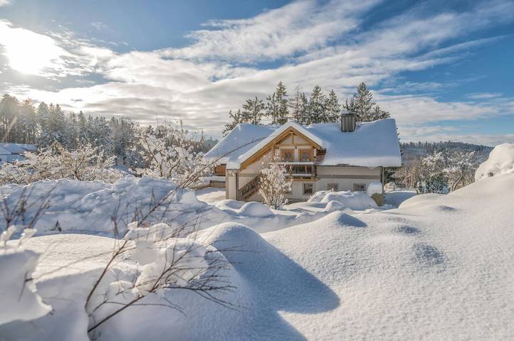 Ferienwohnung für 4 Personen, mit Sauna und Garten sowie Terrasse in Breitenberg