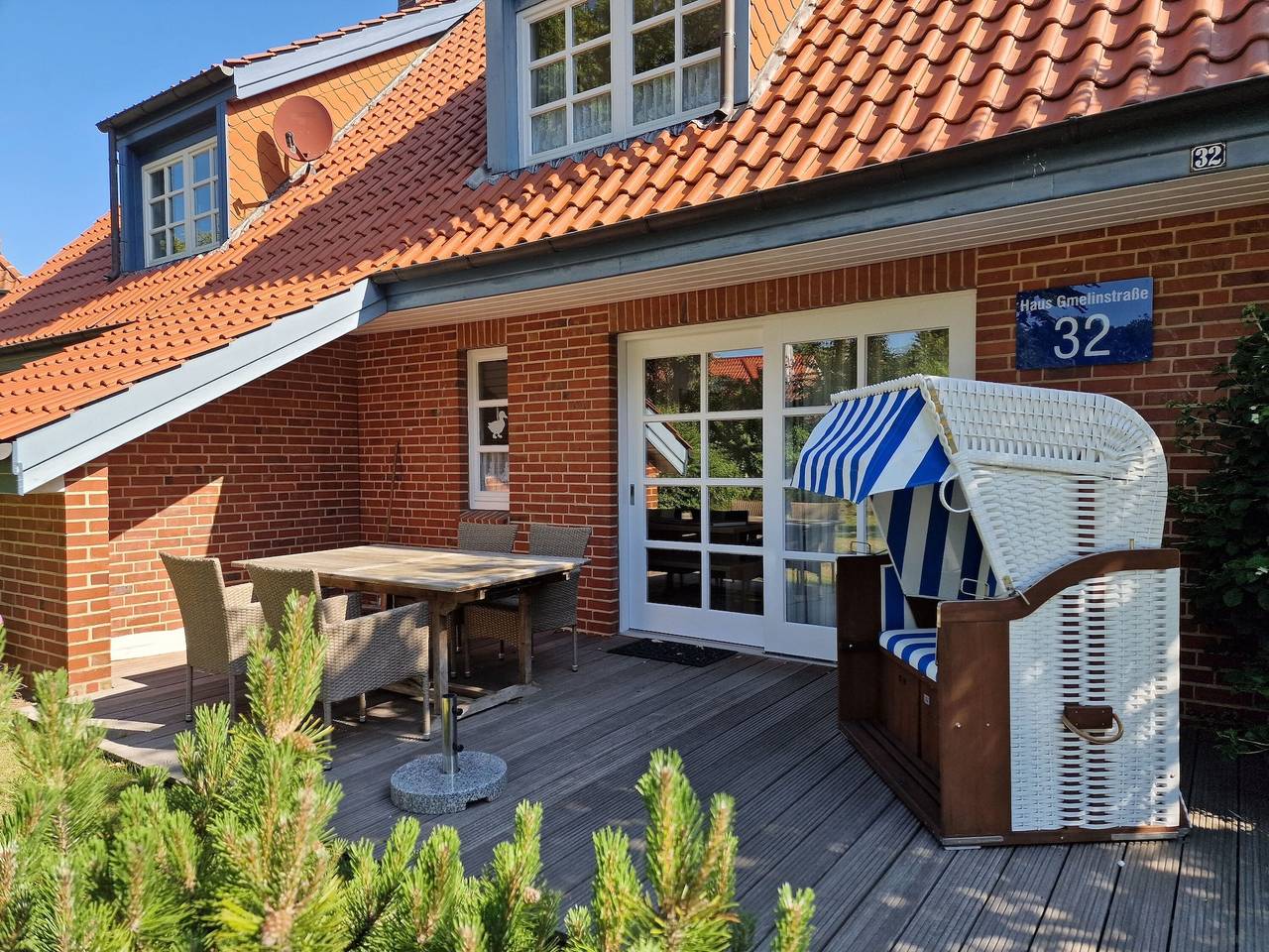 Ganze Ferienwohnung, Haus Gmelinstr. 32 Eg in Wyk auf Föhr (Stadt), Wyk auf Föhr