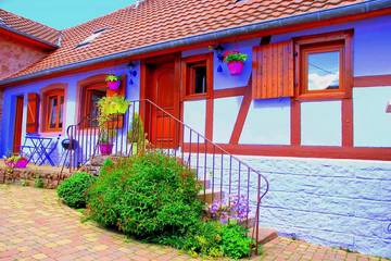 Gîte pour 4 personnes, avec jardin et terrasse, animaux acceptés à Saint-Nabor
