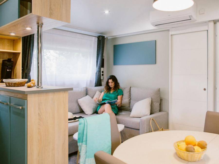 Naturéo Éco Resort - Mobilhome 4 personnes - Cottage Premium 2ch 4 pers in Seignosse Océan, Seignosse