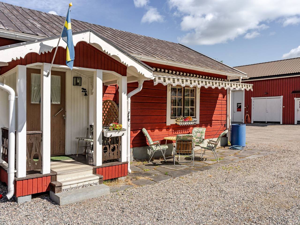 Norrskensstugan in Lapland (Zweden)