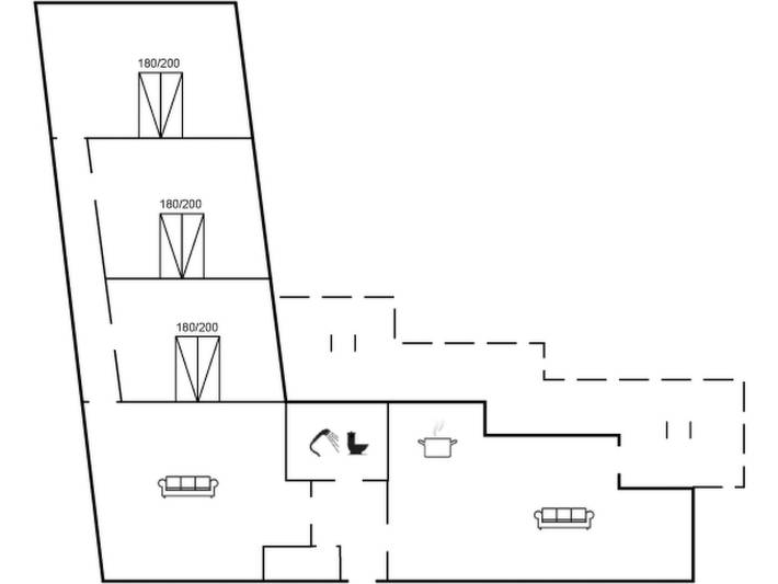 Ferienhaus für 6 Personen, mit Terrasse in Augustenburg - 2