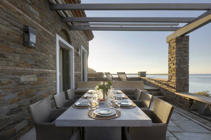 Location de vacances pour 10 personnes, avec terrasse et jardin dans Andros - 3