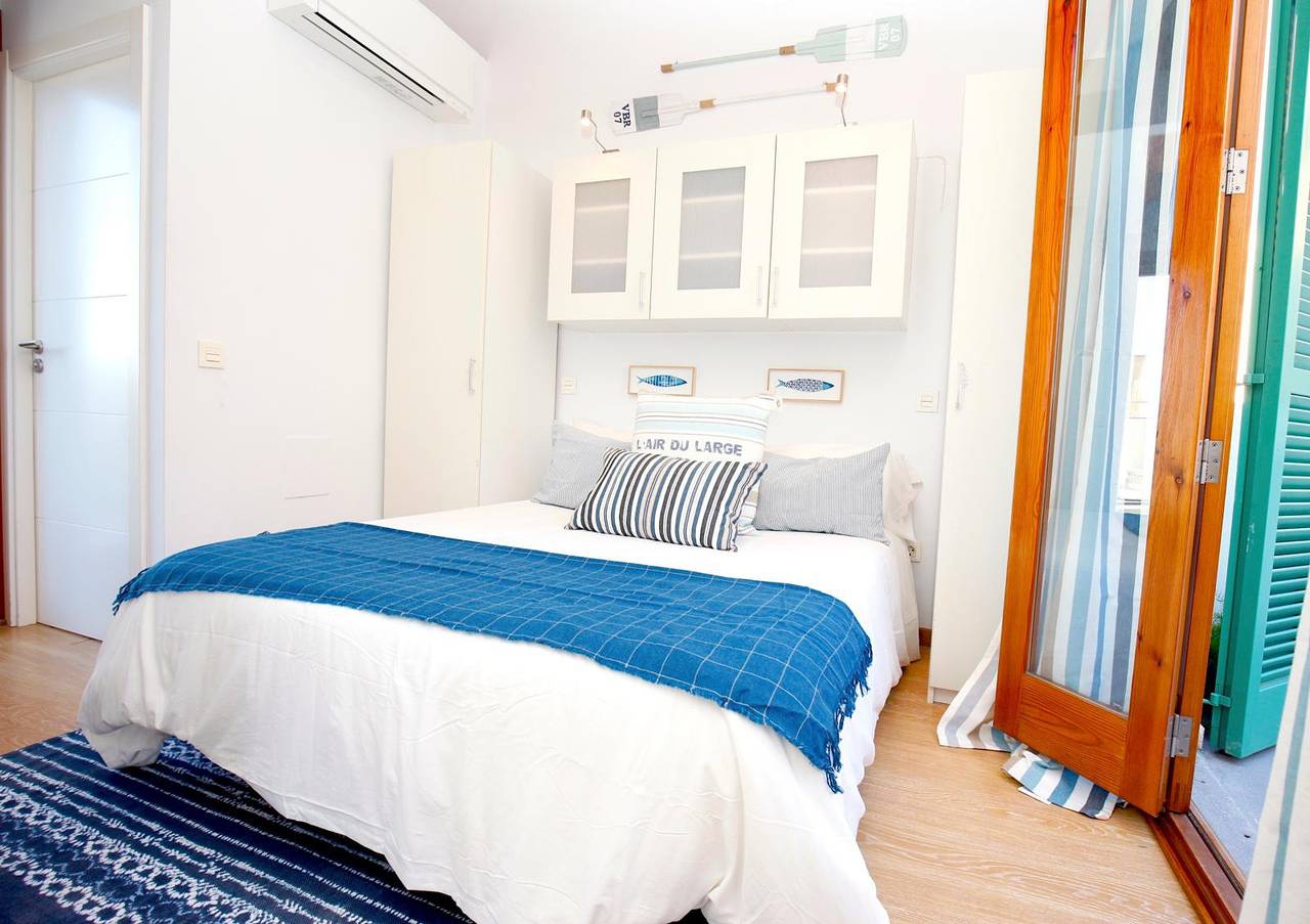 Appartement entier, Appartement de vacances pour 2 personnes avec balcon/terrasse in Palma Old Town, Palma de Majorque