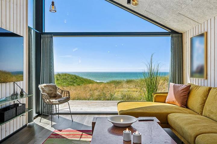 Luksus-feriehus med panoramaudsigt i Tornby in Region Hirtshals, Tannis Bugt