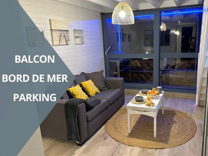 Gîte pour 6 personnes, avec balcon dans Claouey