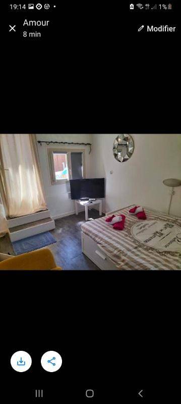 Maison d’hôte pour 2 personnes, avec jardin à Belbeuf