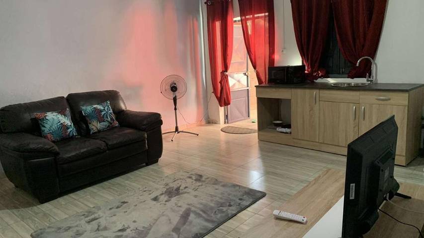Appartement de vacances pour 3 personnes, avec jardin et terrasse